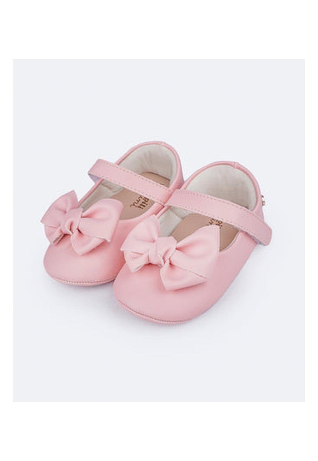 Infantil - Sapato de Pampili Nina Laço Duplo Rosa Glacê 13 Rosa