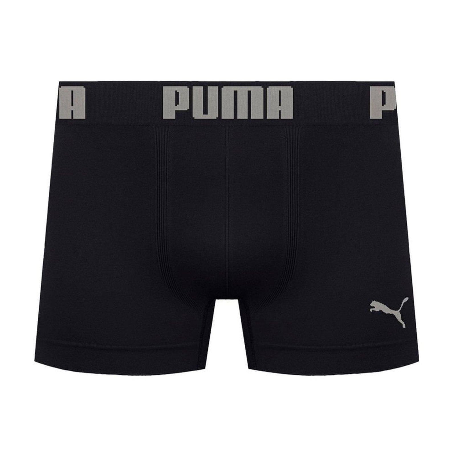 Cueca Boxer Puma Sem Costuras Preto