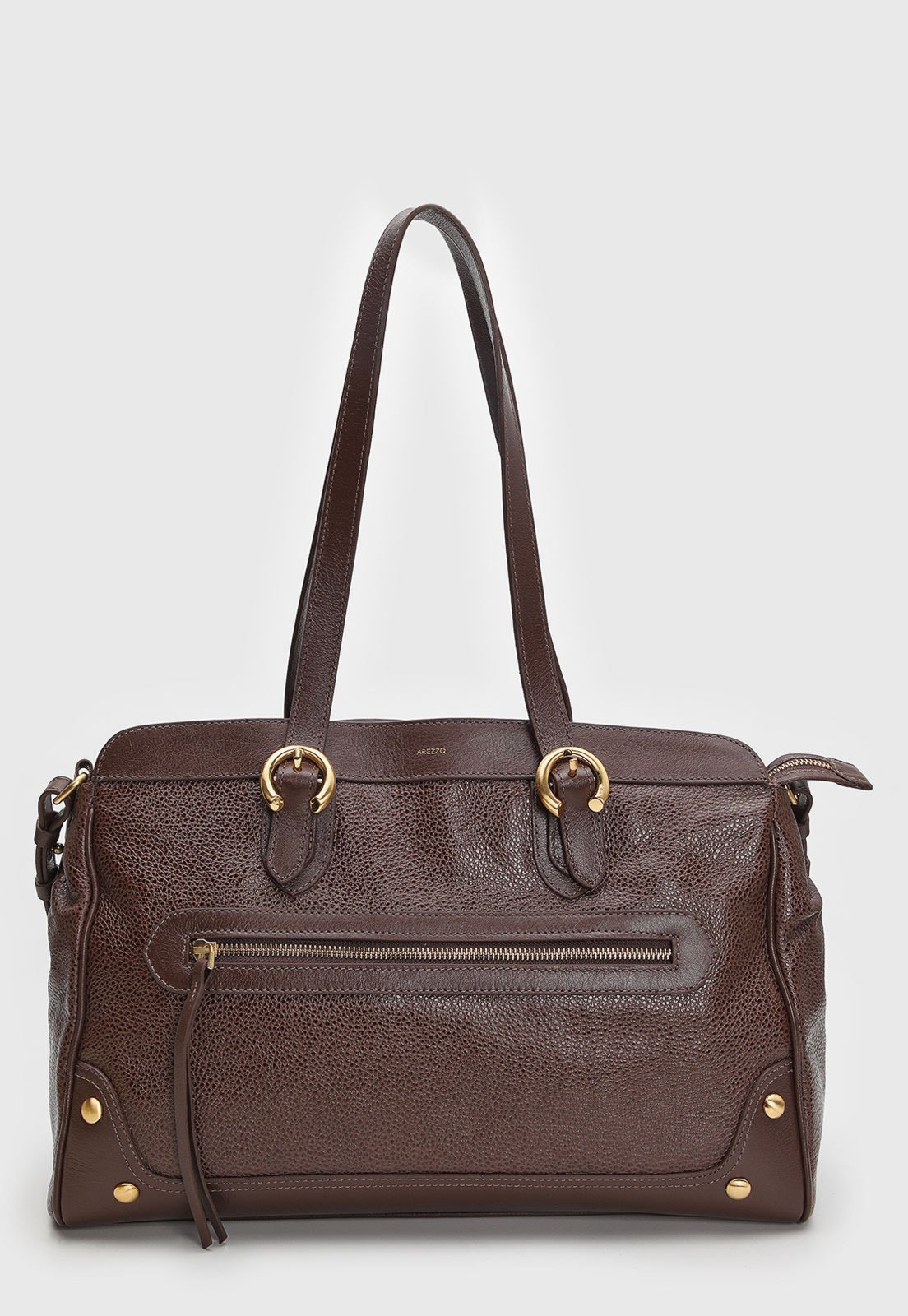 Bolsa Feminina Arezzo Grande Texturizada Marrom