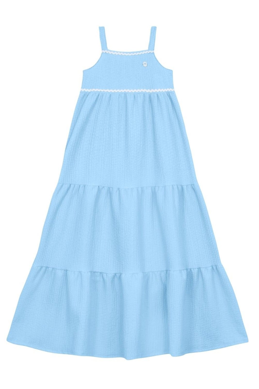 Infantil - Vestido midi menina em malha Brandili