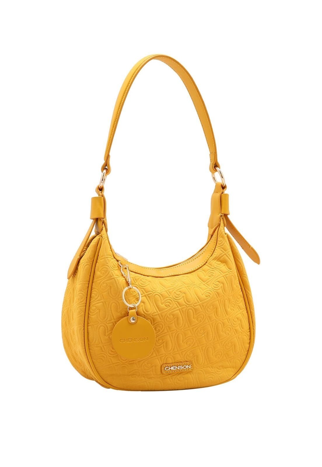 Bolsa Feminina Chenson Heart Cool Amarelo 3784778