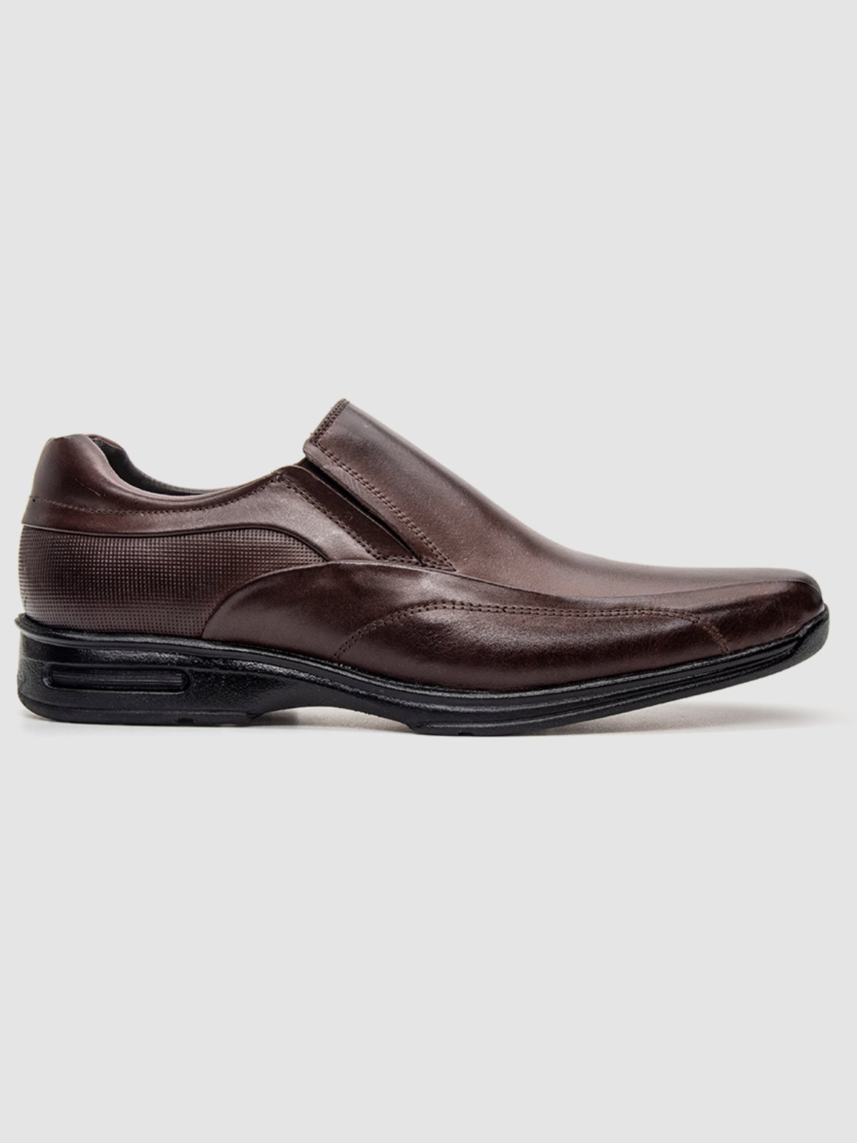 Sapato Masculino de Couro Marrom Casual Premium Artesanal Trabalho Eventos Sofisticação E Estilo Zapattero