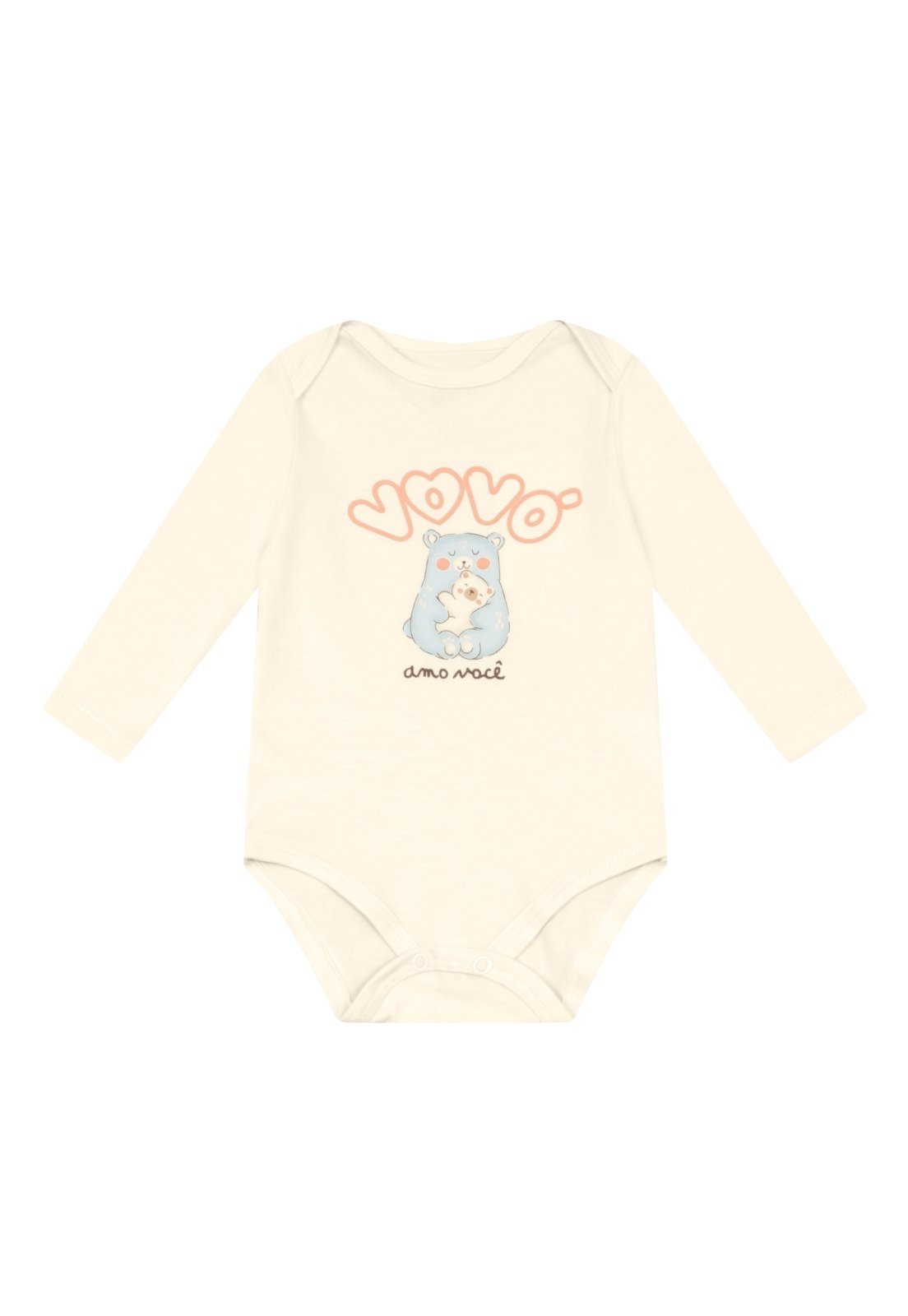 Infantil - Body unissex em cotton Brandili Baby