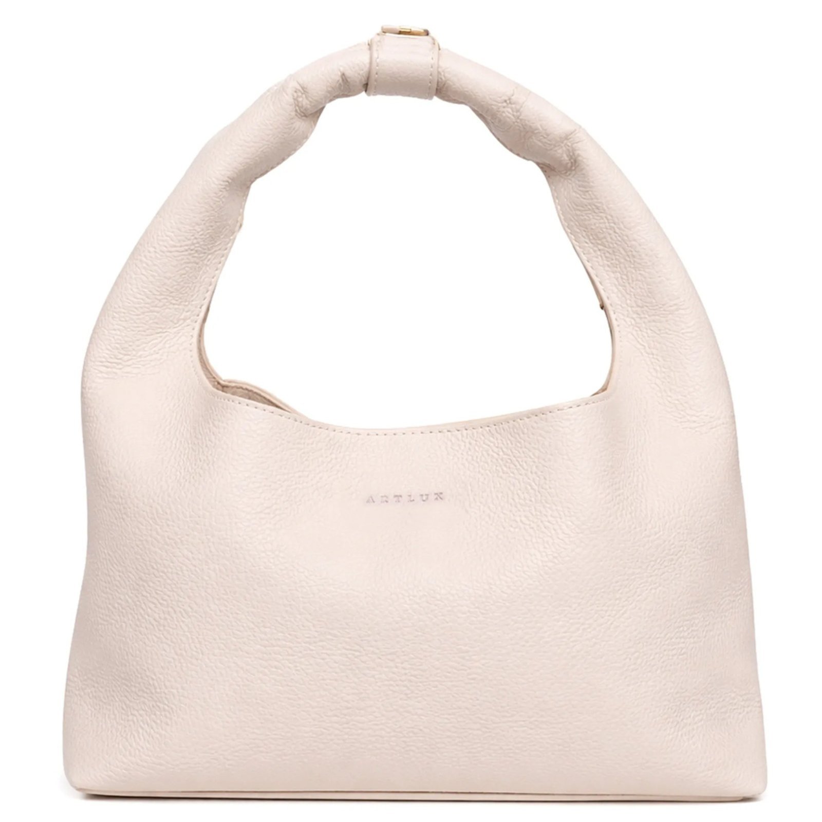 Vista 2 Bolsa Sack Bag em Couro Artlux SB-001 Crema bege crema Artlux bege crema