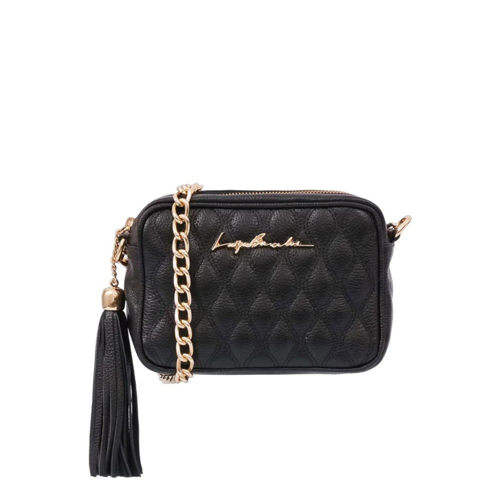 Bolsa Metal Luiza Barcelos 77770594 Preto