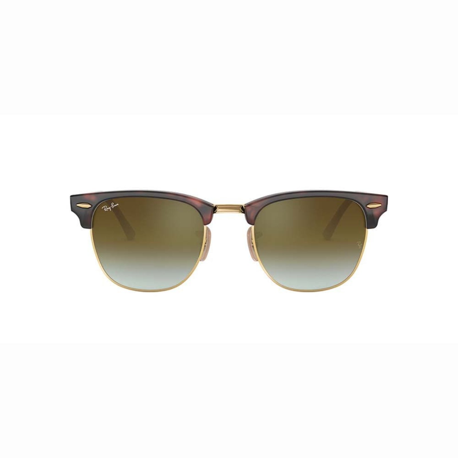 Vista 3 Óculos de Sol Ray-Ban Clubmaster Flash Lenses marrom Ray-Ban marrom