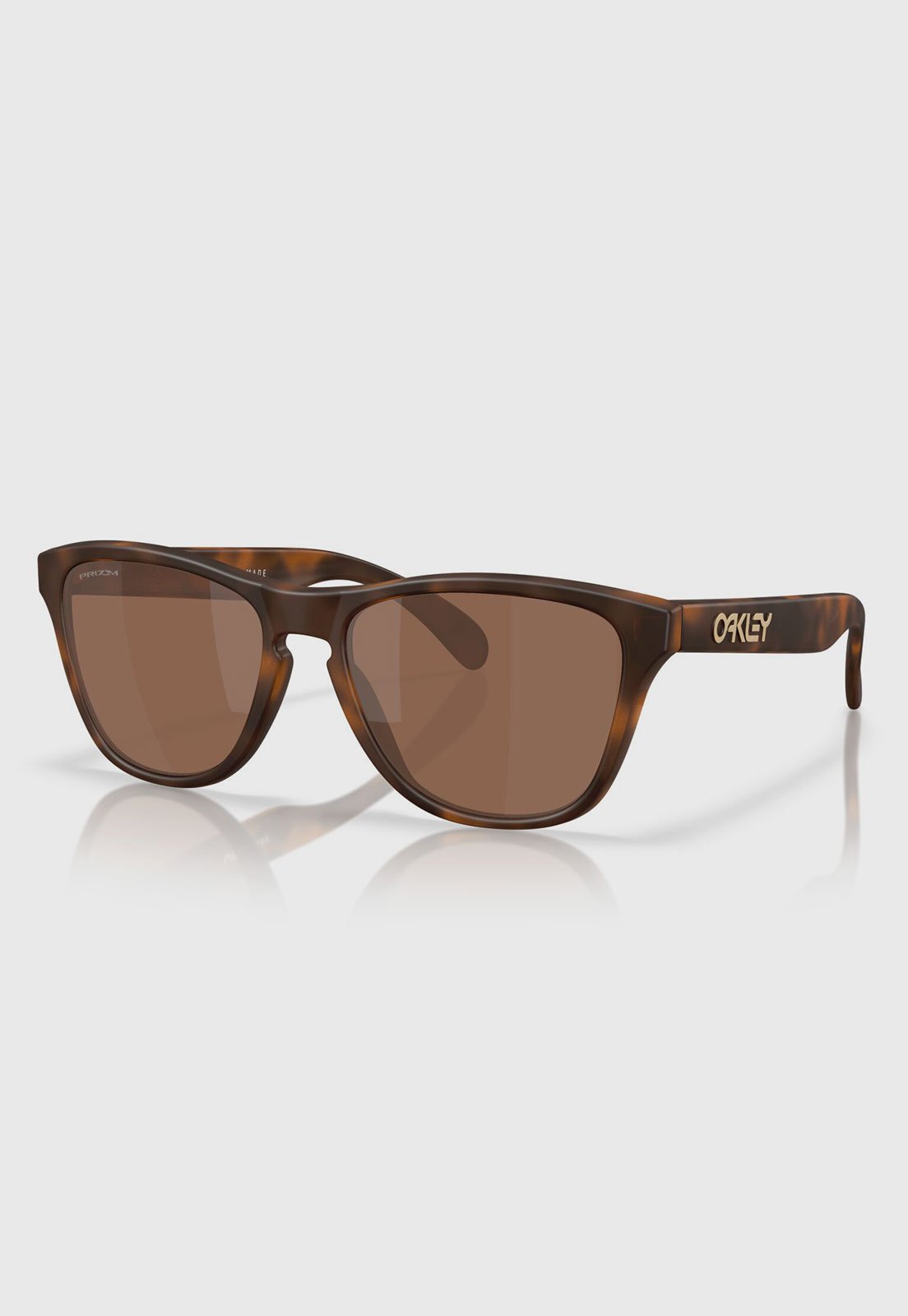 Óculos de Sol Oakley Frogskins S Tartaruga Marrom