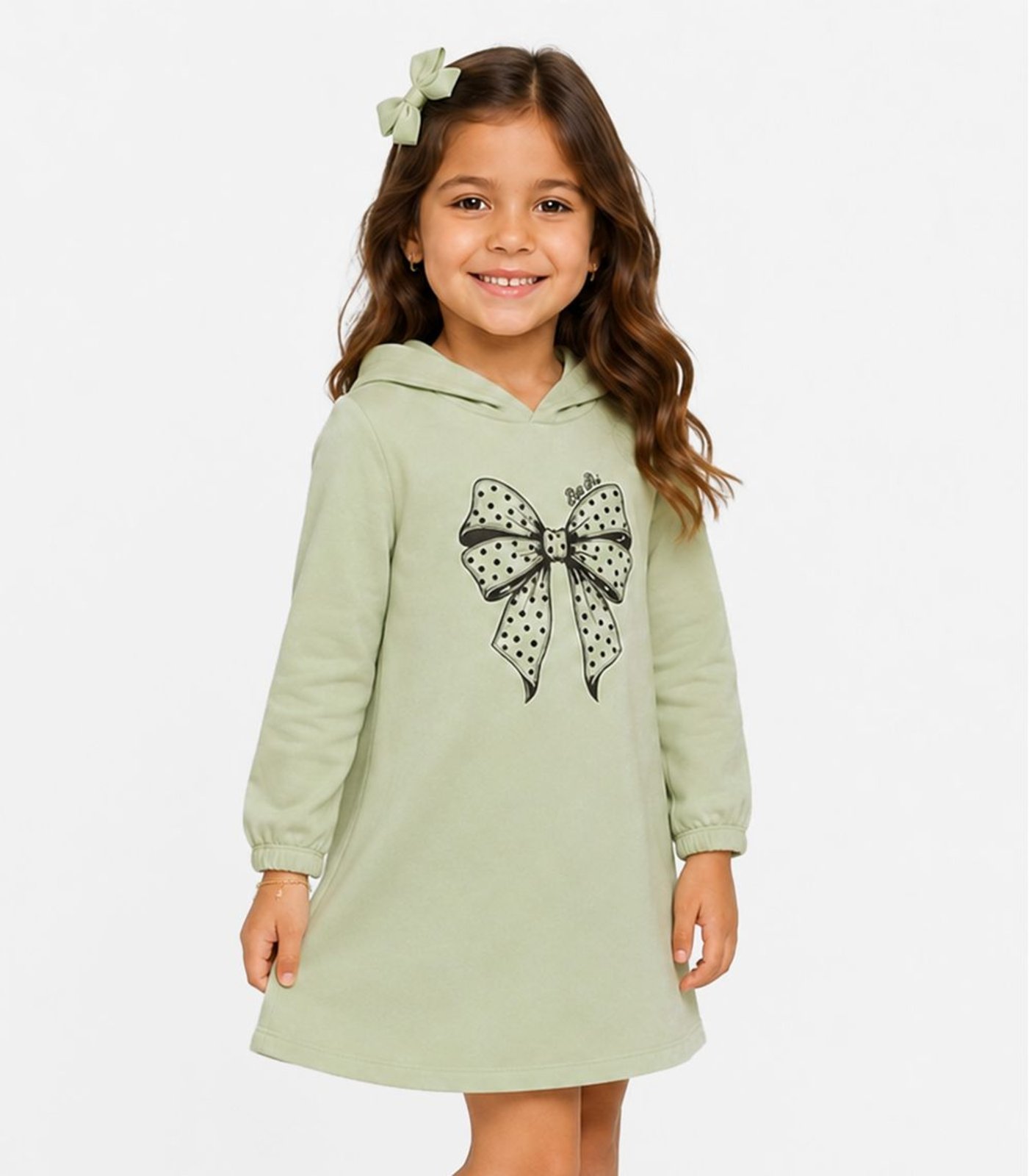 Infantil - Vestido Estampado Select Verde