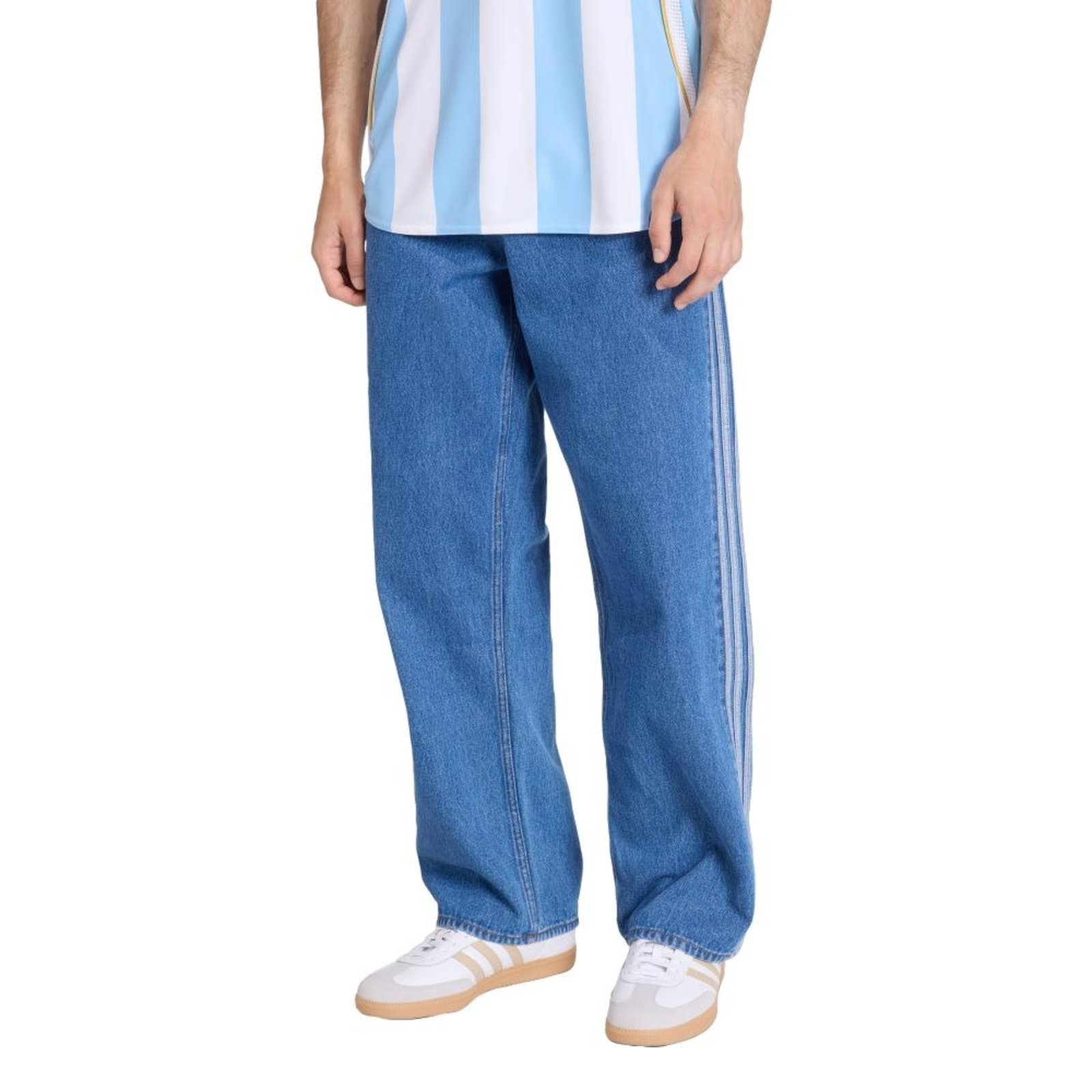 CALÇA JEANS FIREBIRD ADICOLOR adidas Originals Azul