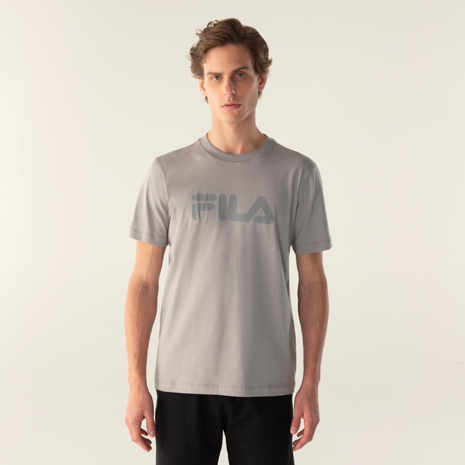 Camiseta Fila Regular Letter Premium IV Masculina Incolor