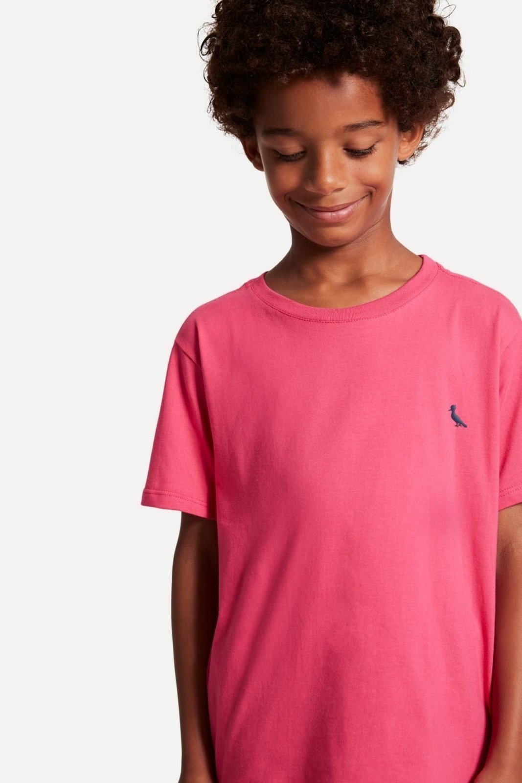 Vista 3 Infantil - Camiseta Gota Pica Pau Bordado Reserva Mini rosa Reserva Mini rosa