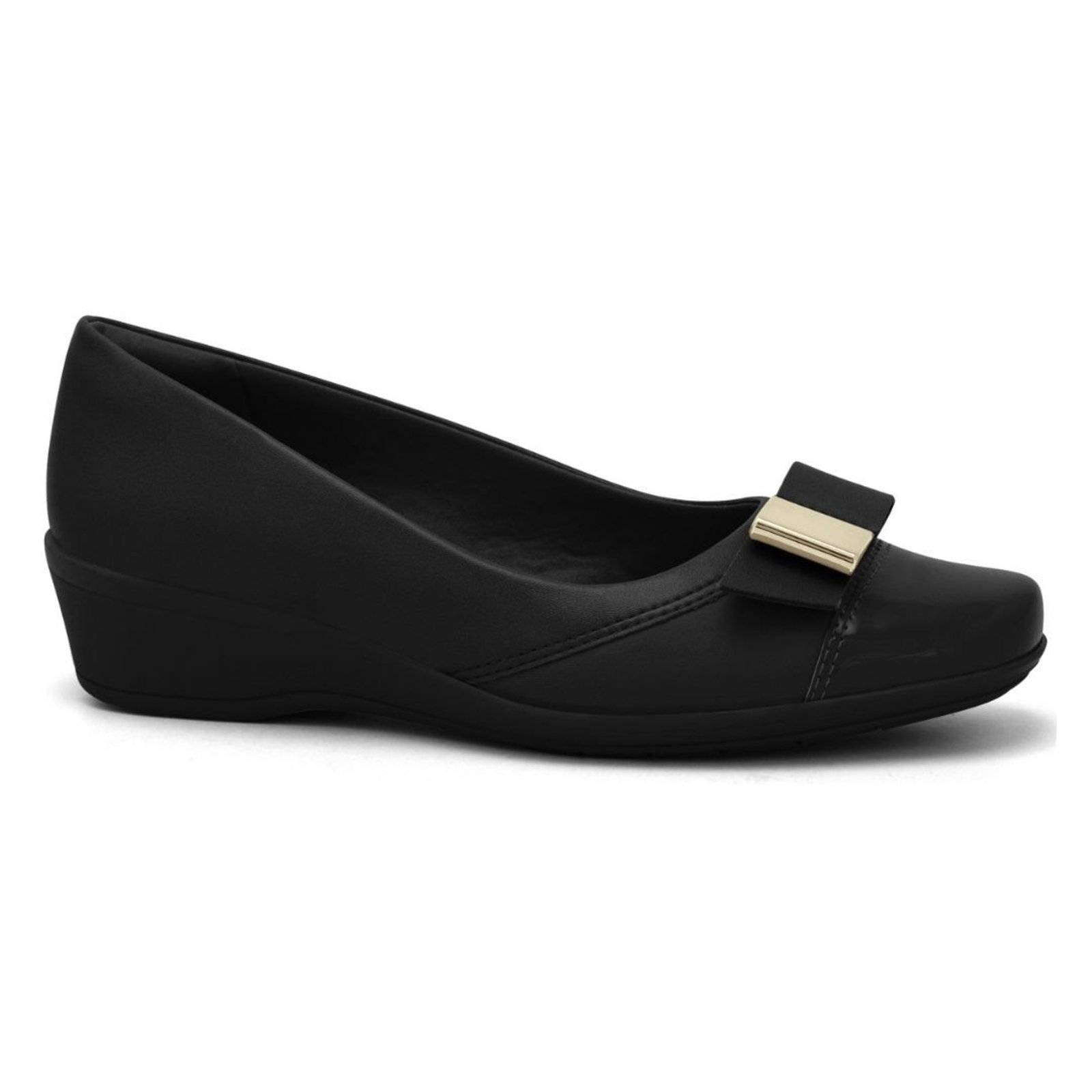 Sapatilha Feminina Anabela Comfortflex 2694404 - Preto