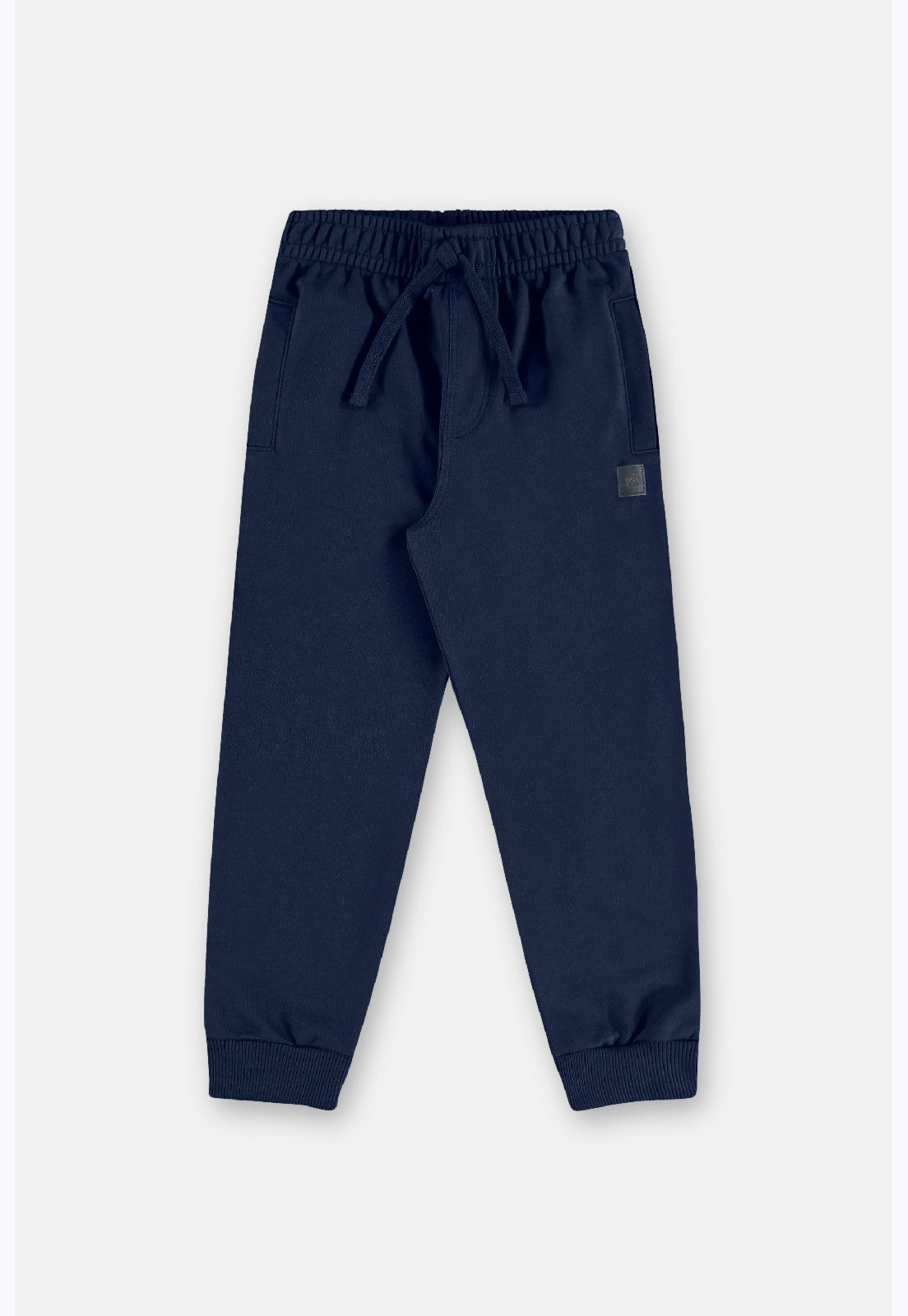 Infantil - Calça Em Moletom Sem Felpa Up Baby Azul Marinho