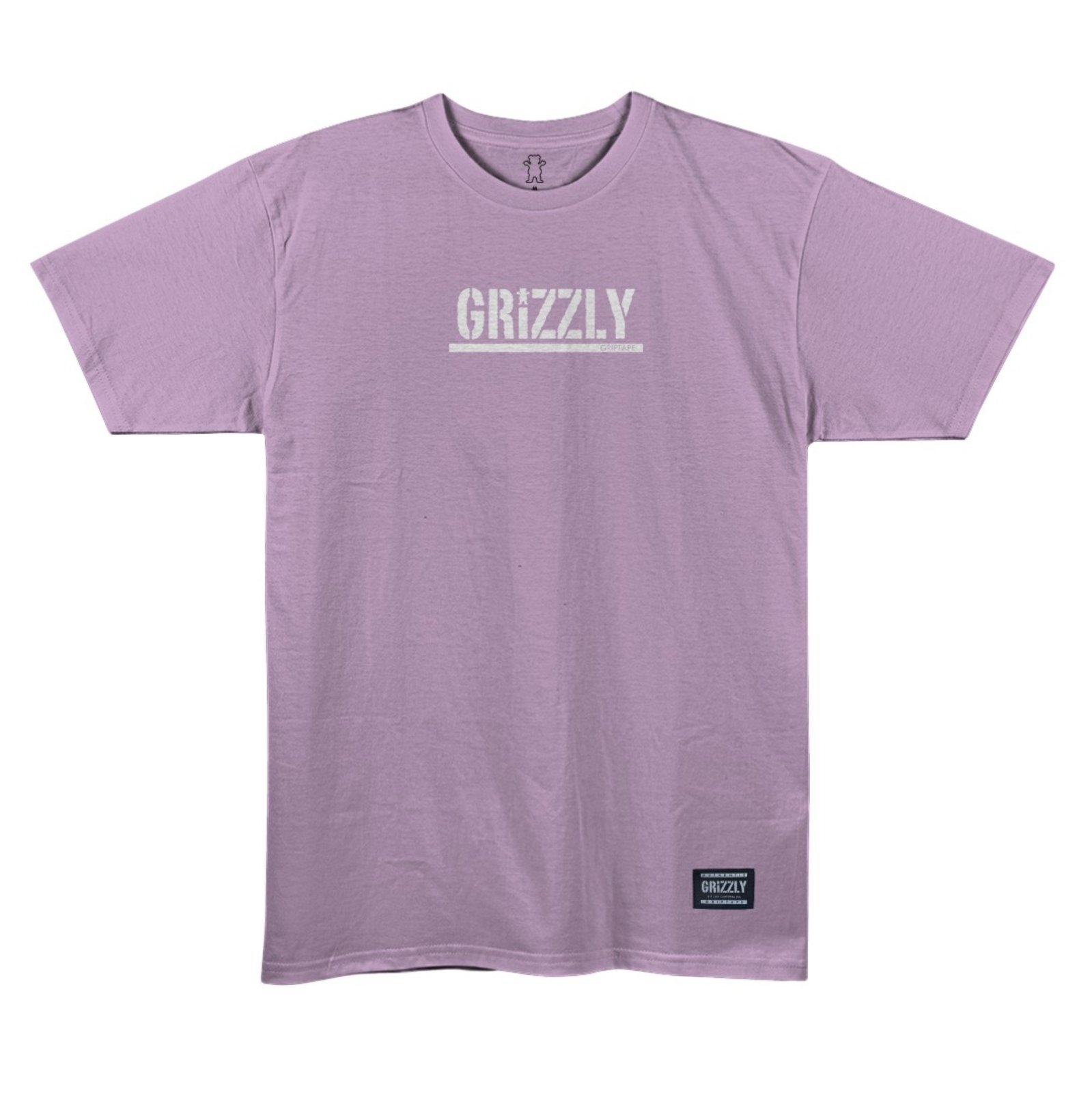 Camiseta Grizzly Og Stamp Tee - LAVANDER