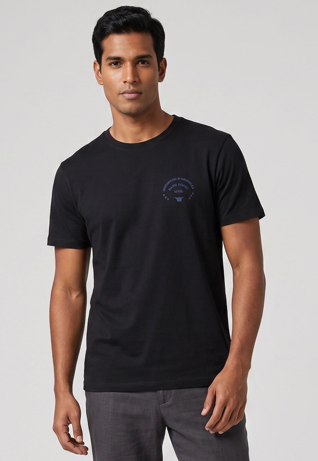 Camiseta Masculina Hang Loose Silk Octopuss Preta