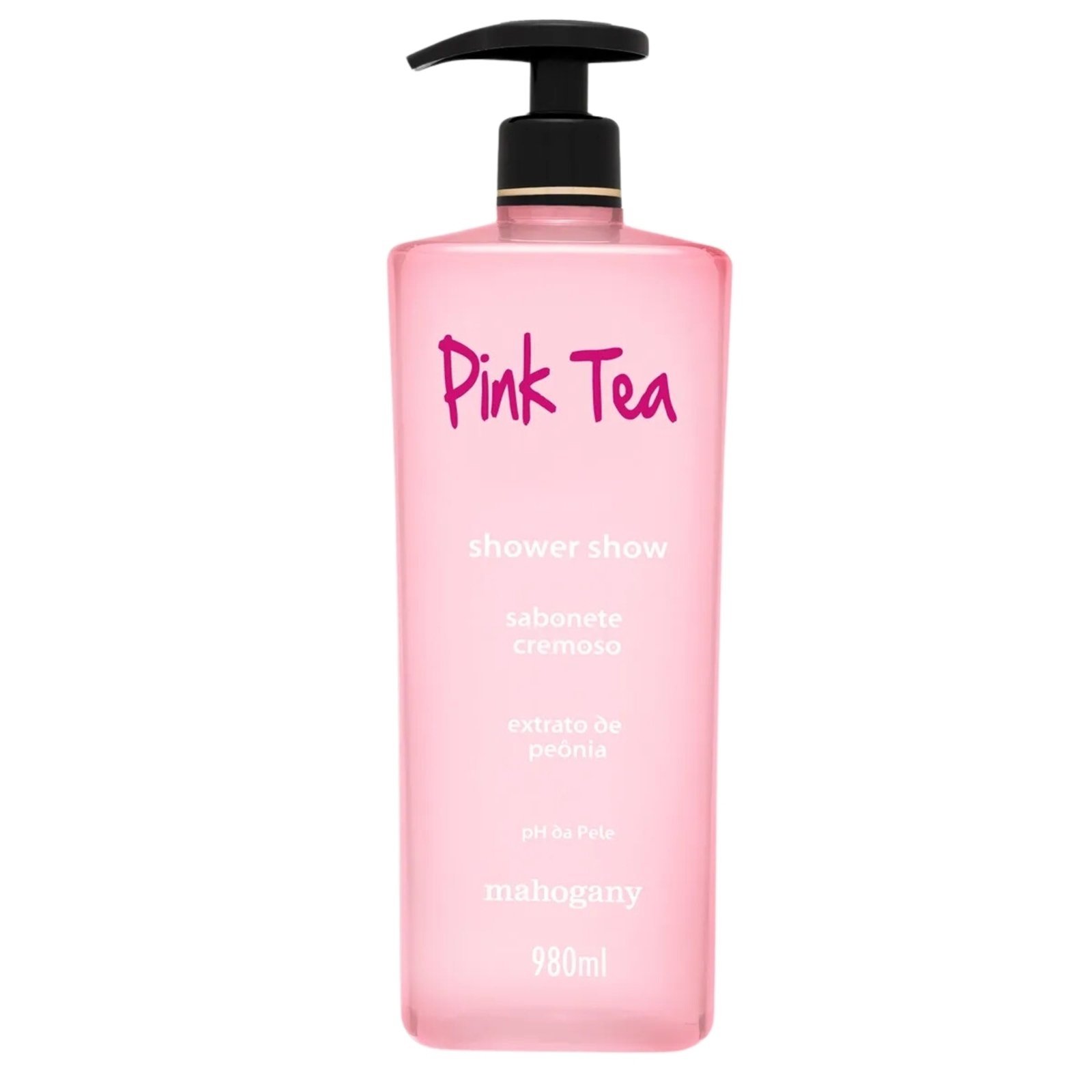 Mahogany Sabonete Liquido Shower Show Pink Tea 980Ml
