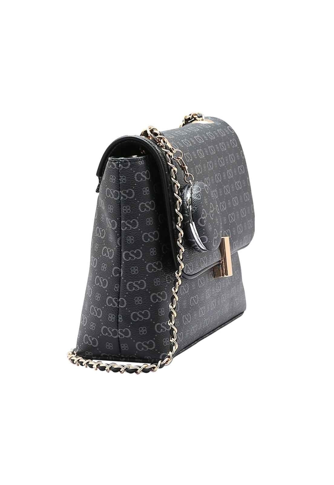 Bolsa Feminina Chenson Original Elegance Luxo Versátil Preto 3485086