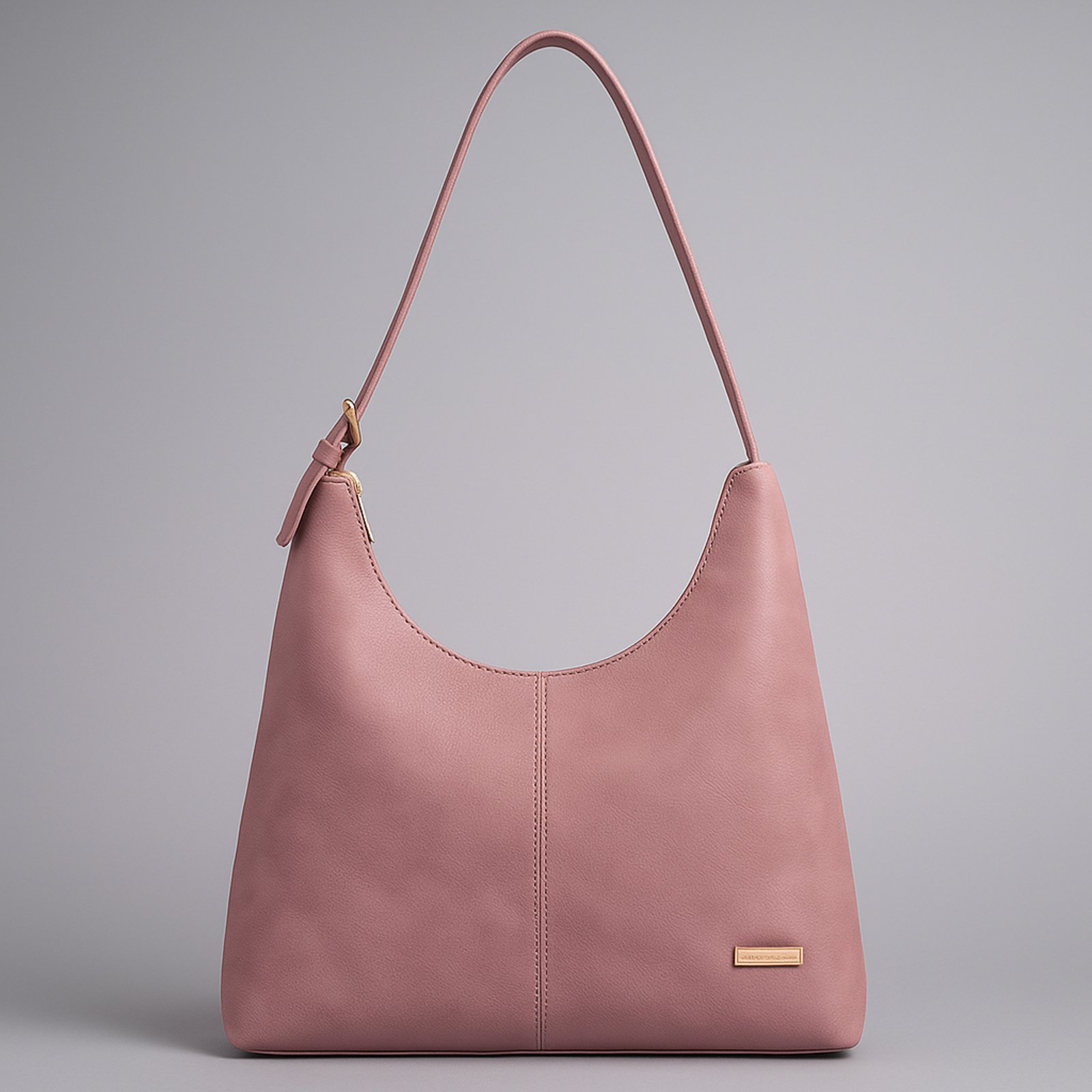 Bolsas Femininas De Ombro Grande Meia Lua Tira Colo Rosa