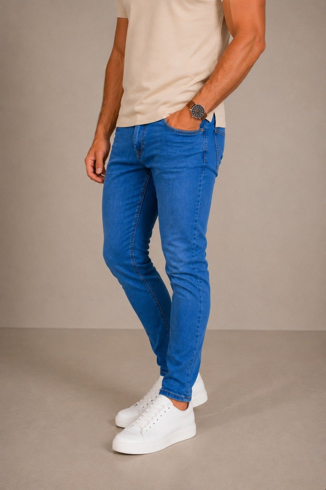 Calça Skinny Masculina Claro Casual Niha
