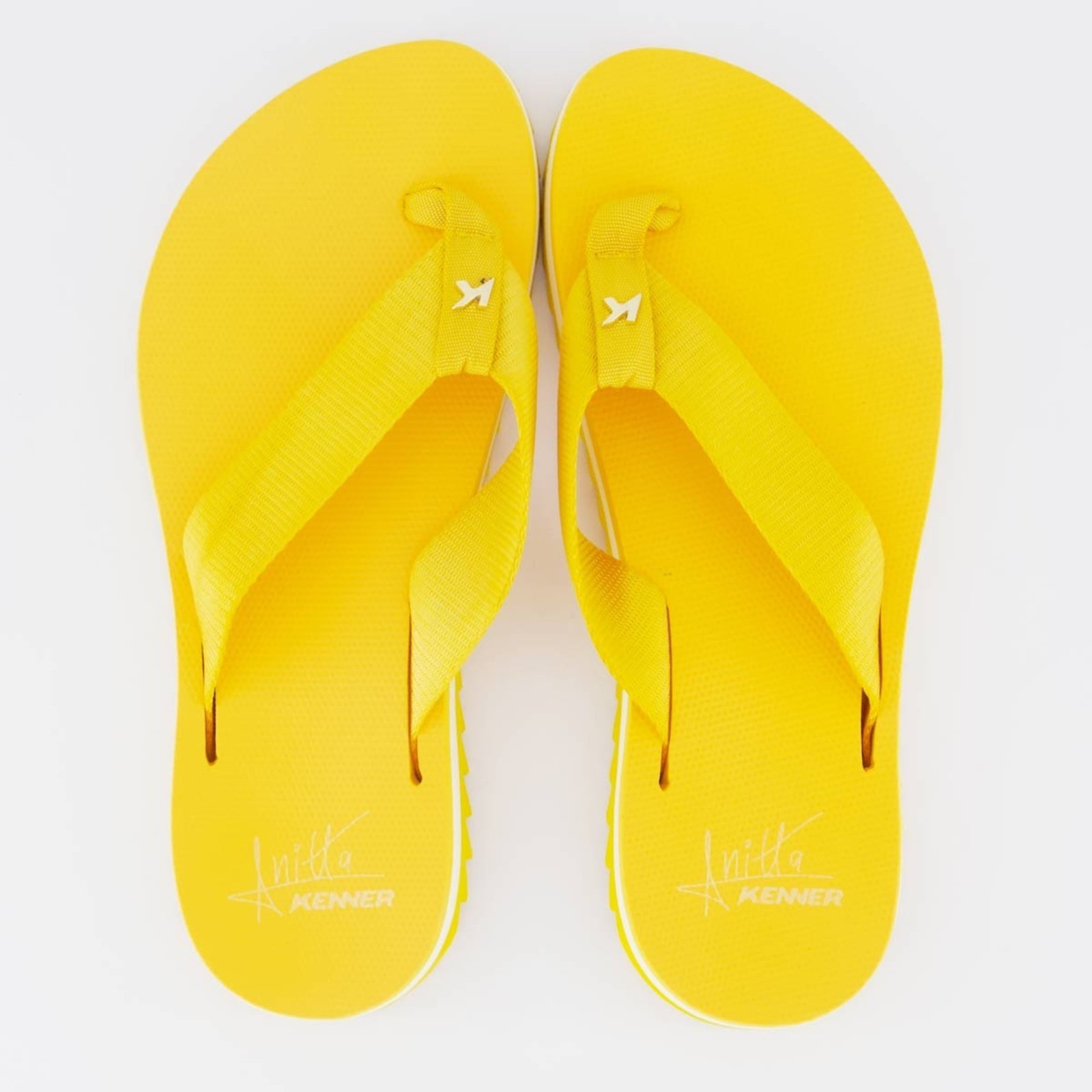 Chinelo Kenner Kyra Anitta Feminino Amarelo