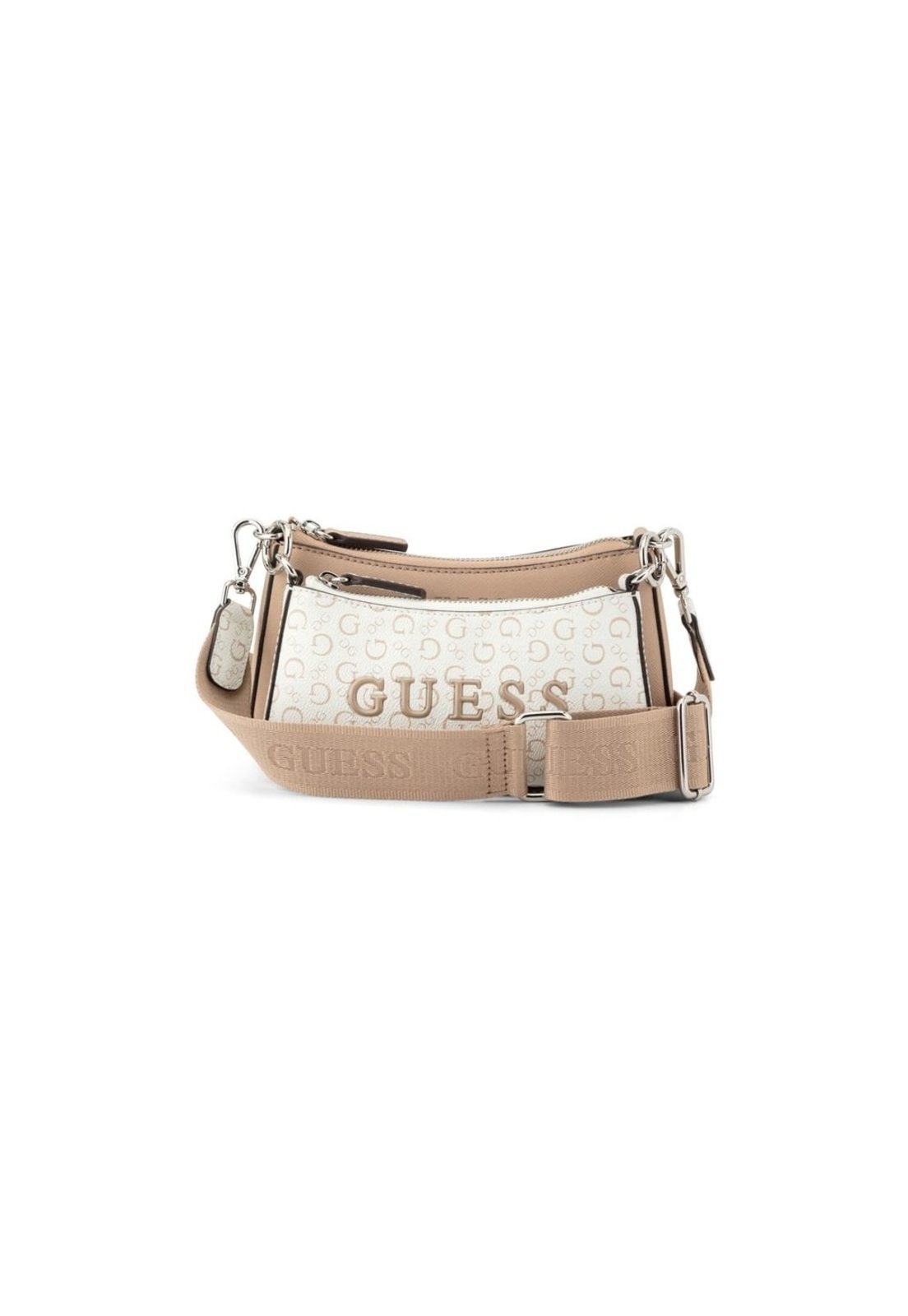 Bolsa Guess Mini Holly Tiracolo Branco