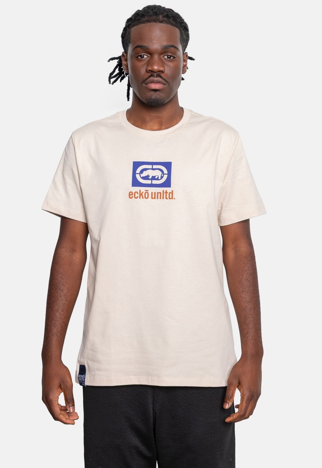 Camiseta Ecko Estampada Areia