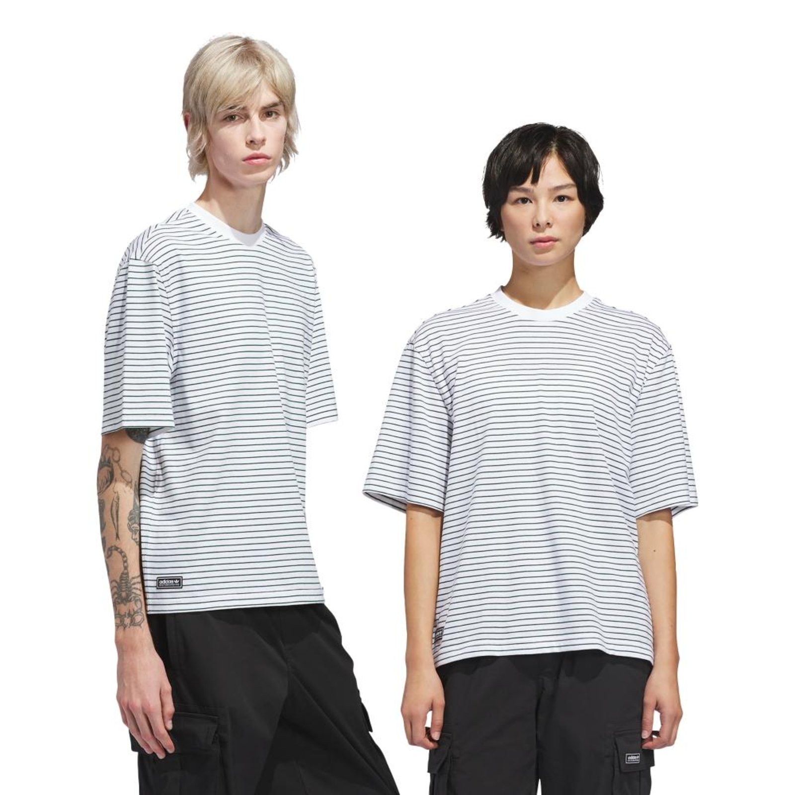 Camiseta Skateboarding Yarn Dye Adidas Originals Branco — R$ 299,99 em Dafiti br