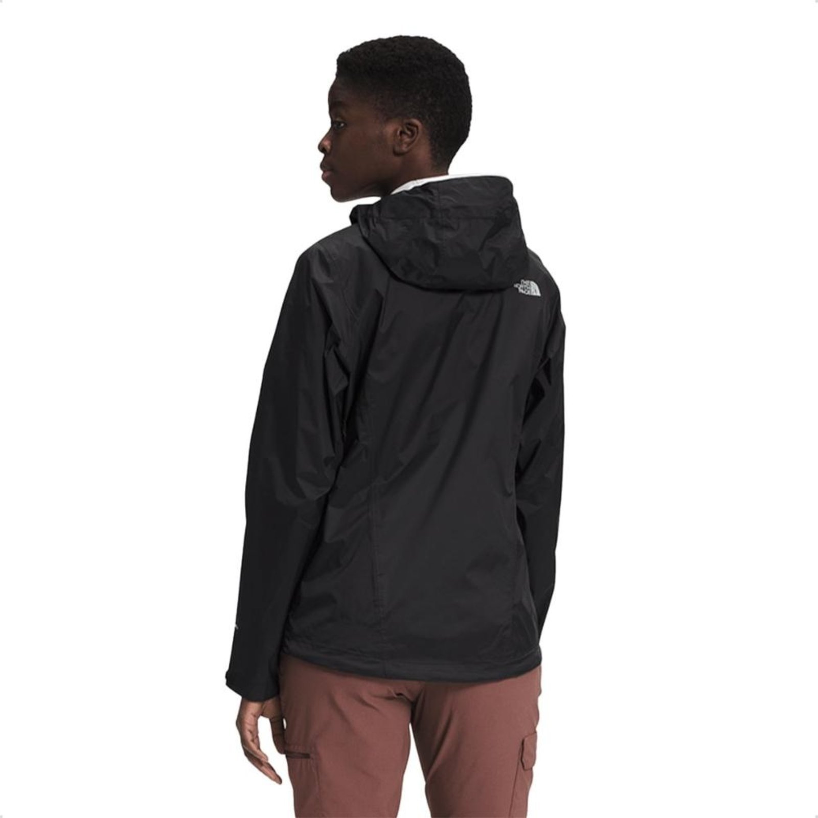 Vista 3 Jaqueta The North Face Feminina Venture 2 preto The North Face preto