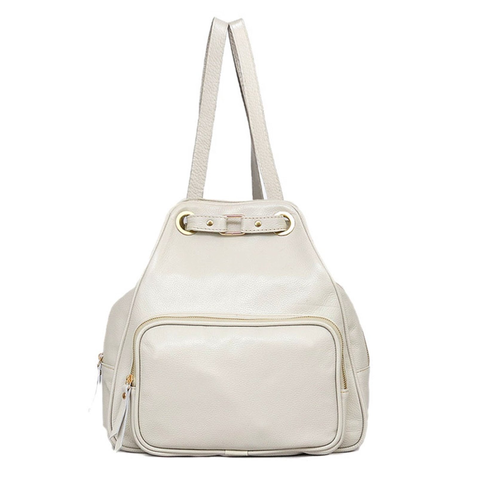 Mochila SN Couros Toronto Off White