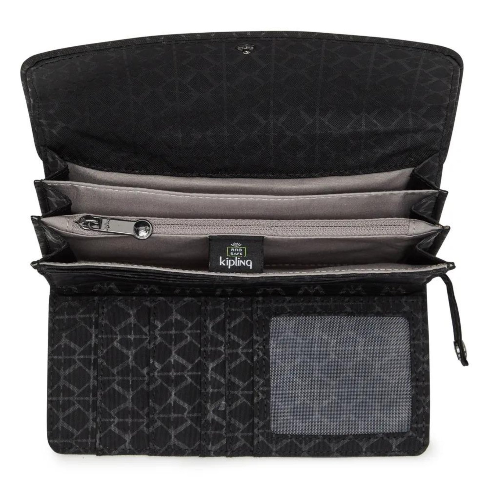 Vista 3 Carteira Kipling Money Land Signature Emb Kipling preto