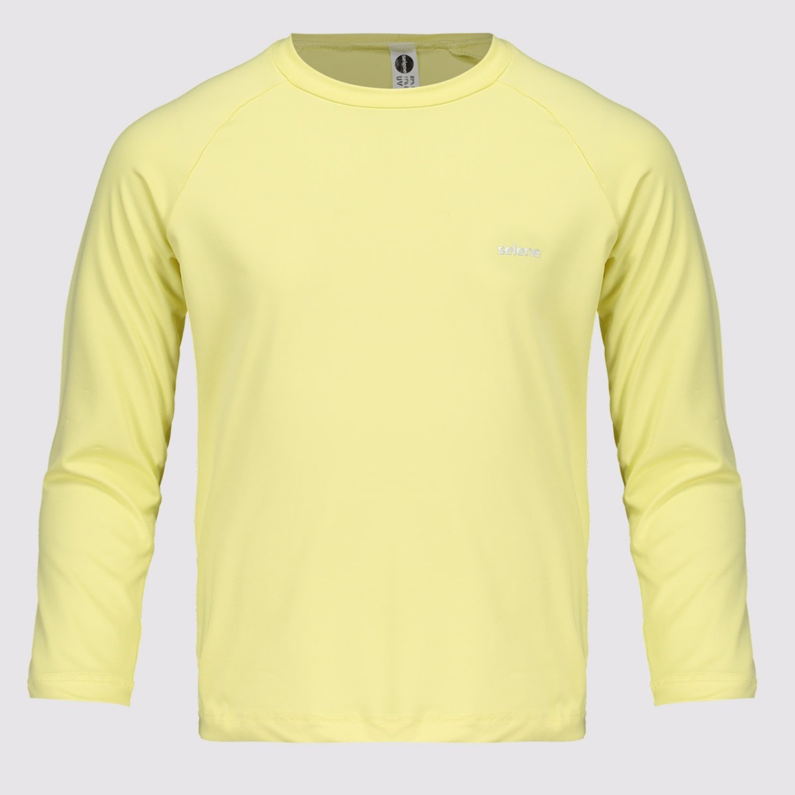 Camiseta Selene Manga Longa Proteção UV50+ Amarelo