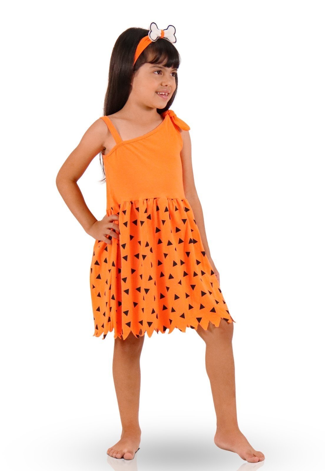 Infantil – Fantasia Bem Vestir Menina das Cavernas