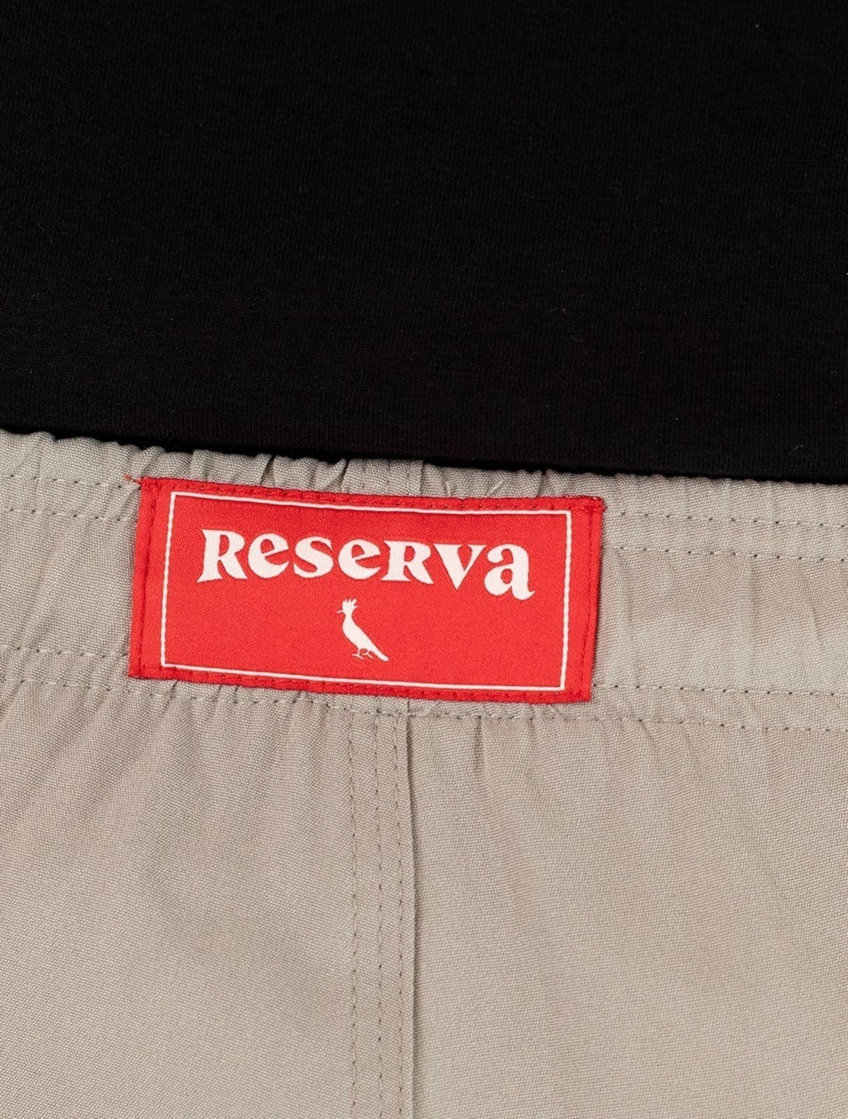 Vista 3 Short Reserva Masculino D Água Beachwear Liso Basico Lateral preto Reserva preto
