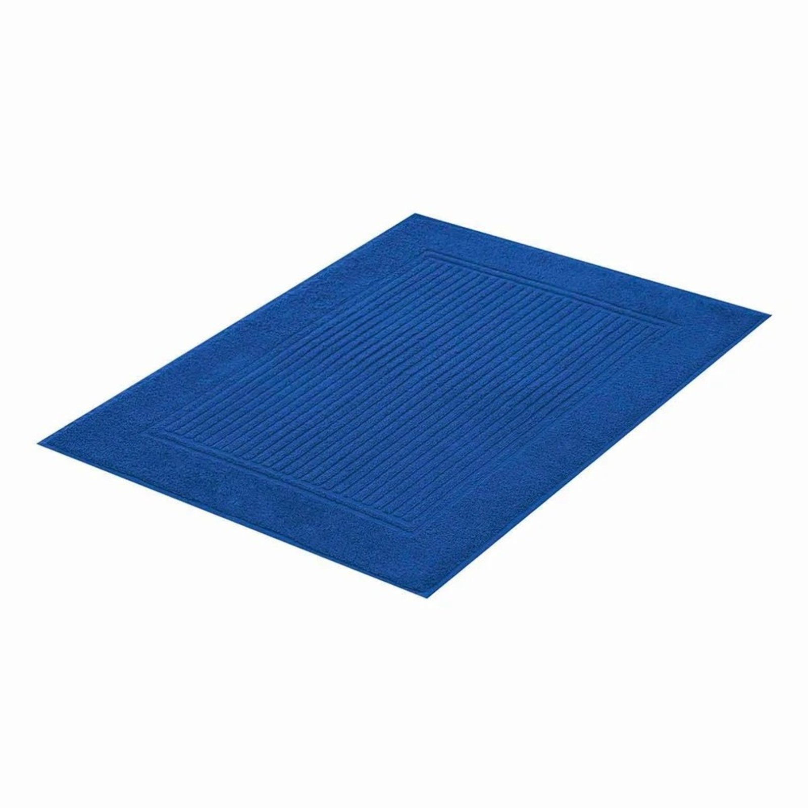 Toalha Para Piso De Banheiro Algodão Canelado 48x70cm – Buddemeyer – Azul 3153