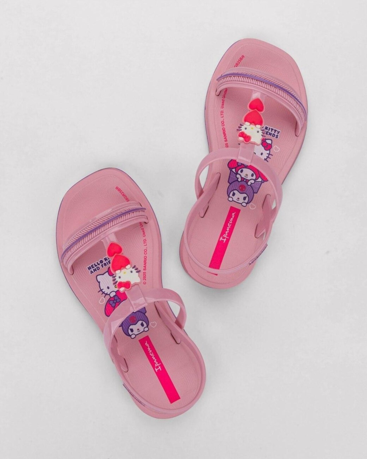 Vista 2 Infantil - Sandália Ipanema Kello Kitty rosa Ipanema rosa