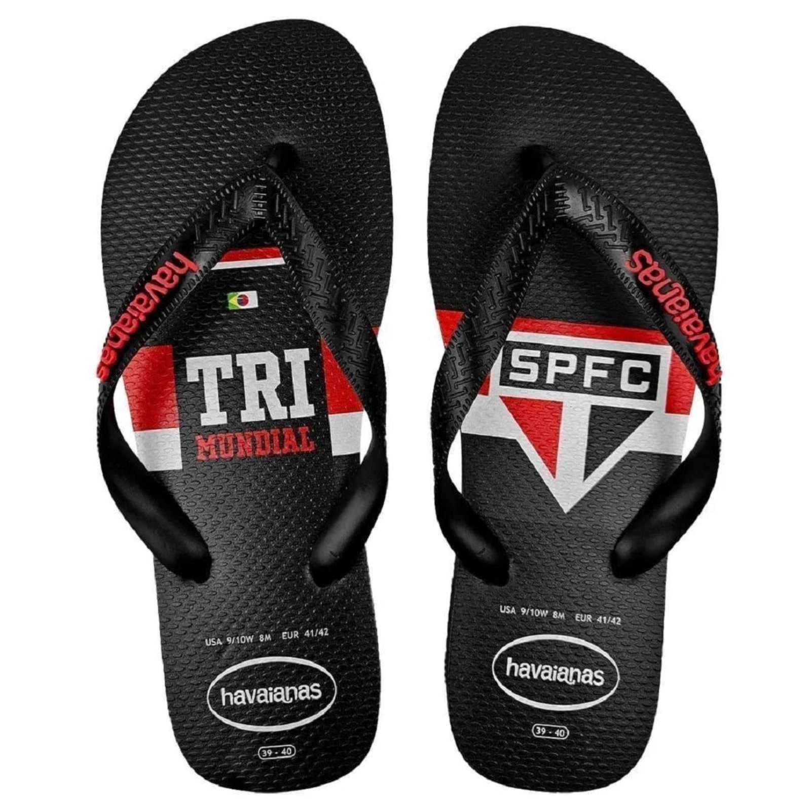 Chinelo Masculino Havainas Top São Paulo Preto