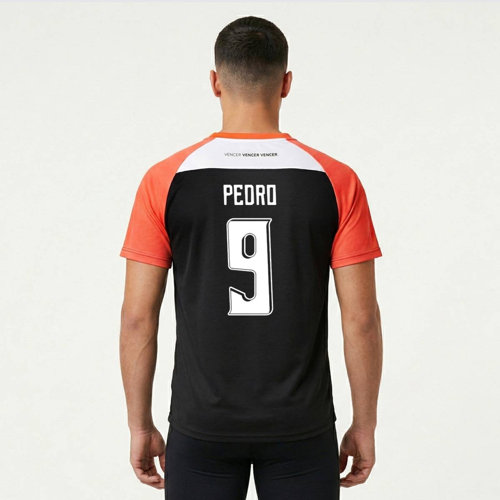 Camisa Flamengo Gávea Preta 9 Pedro