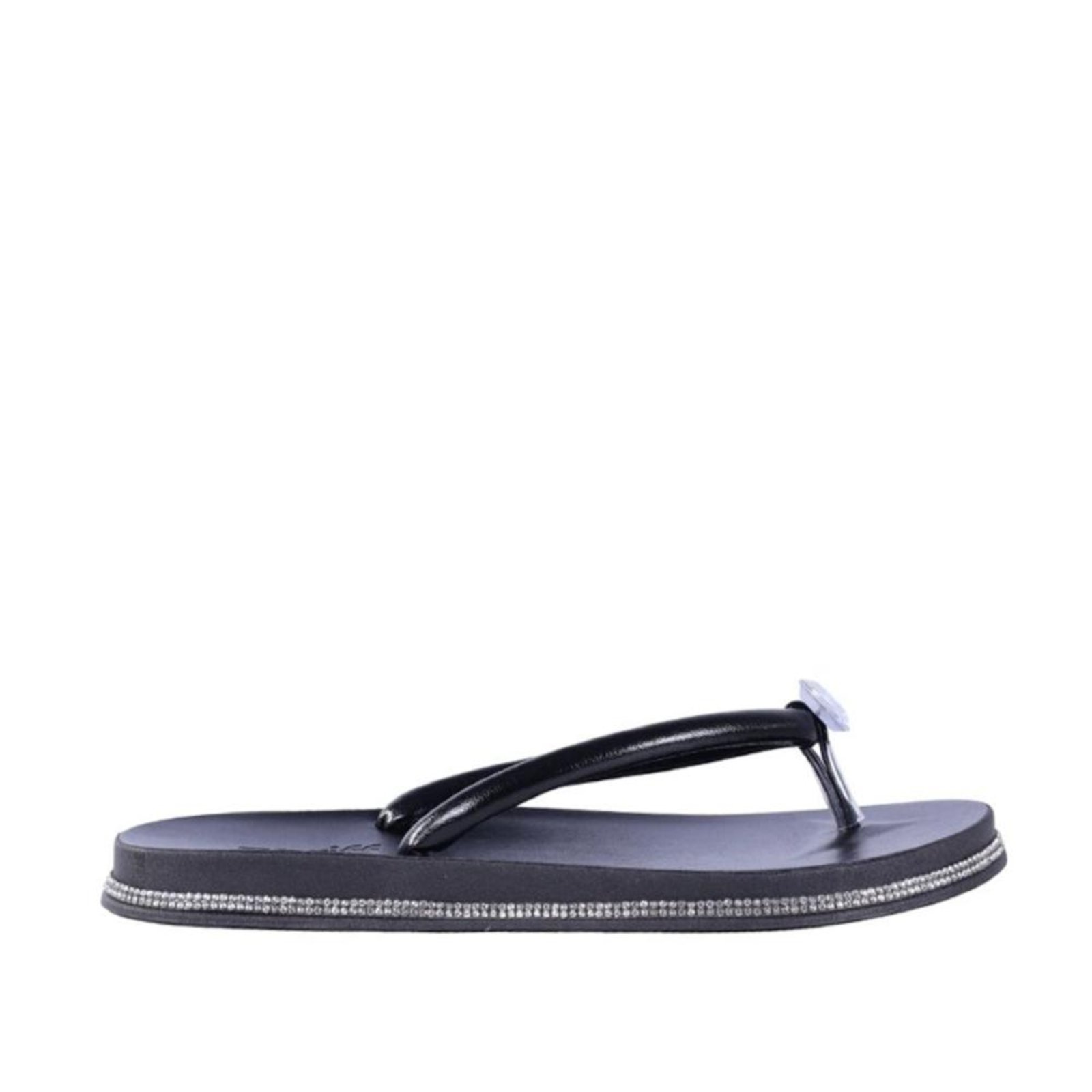 Chinelo Feminino Zariff Pr162 Preto Preto