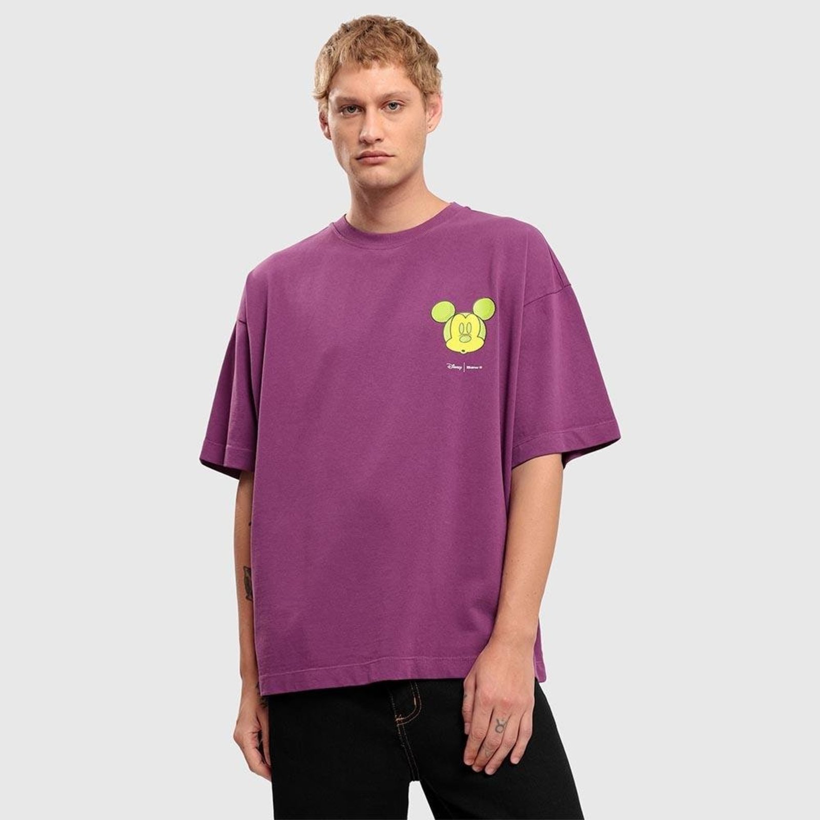CAMISETA OVERSIZED BAW X DISNEY Roxo