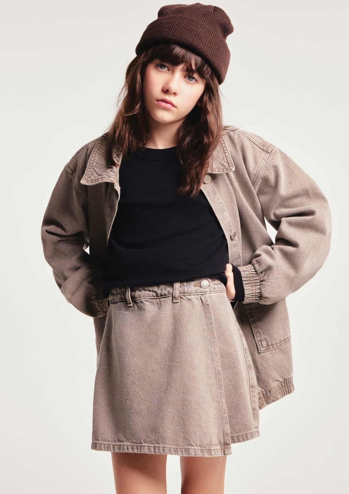 Infantil - Shorts Saia Em Jenas Estonado Hering