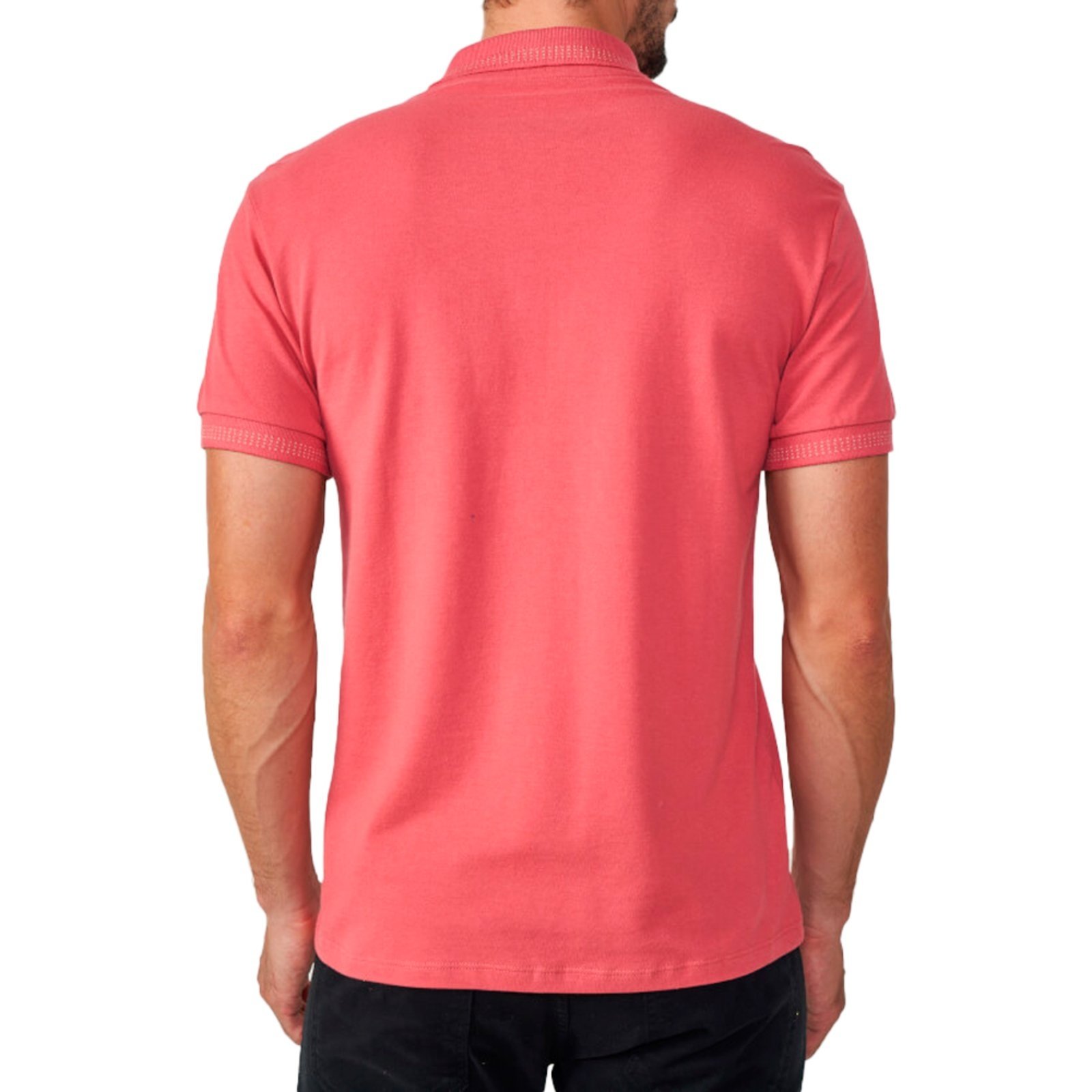 Vista 3 Camisa Polo Colcci Dots Pr25 Bloodmary Masculino vermelho Colcci vermelho