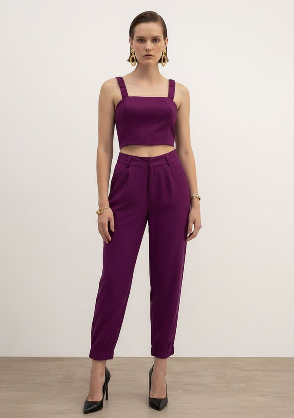 Calça Iódice Jogging Média Roxo