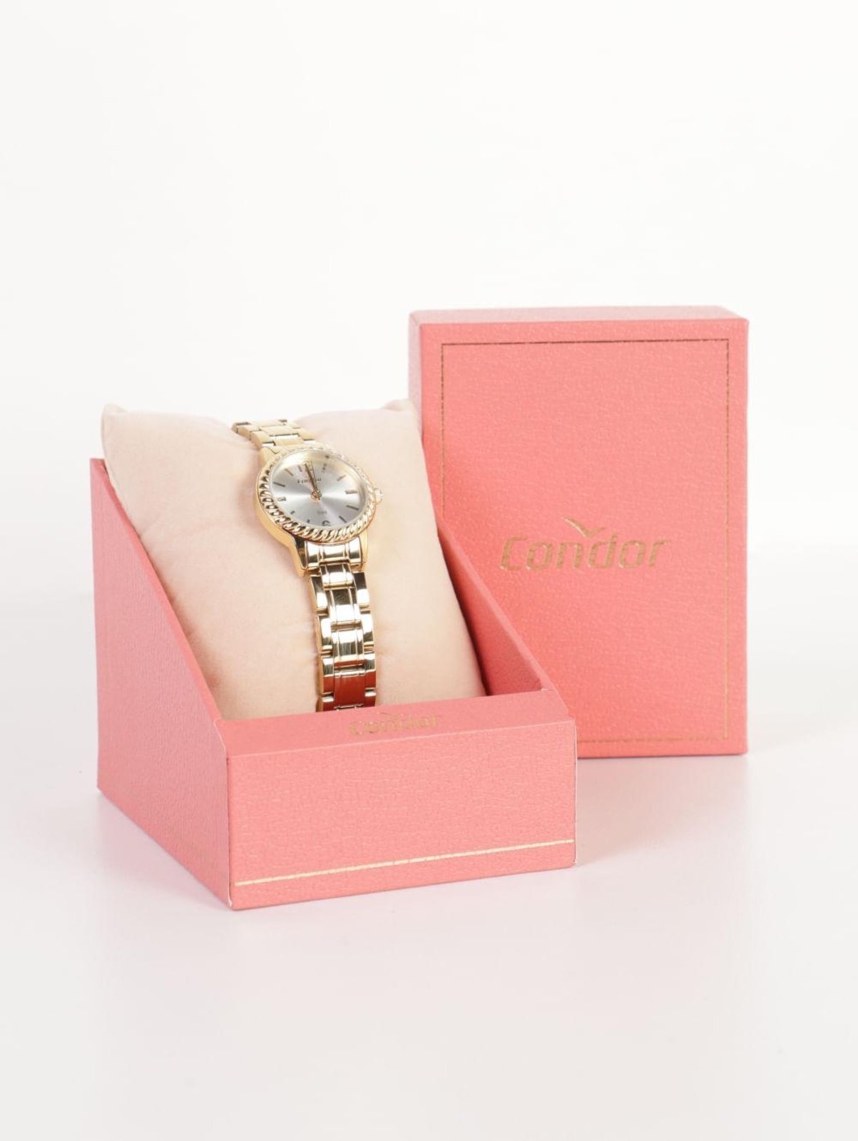 Vista 2 Relógio Condor Feminino dourado Condor dourado