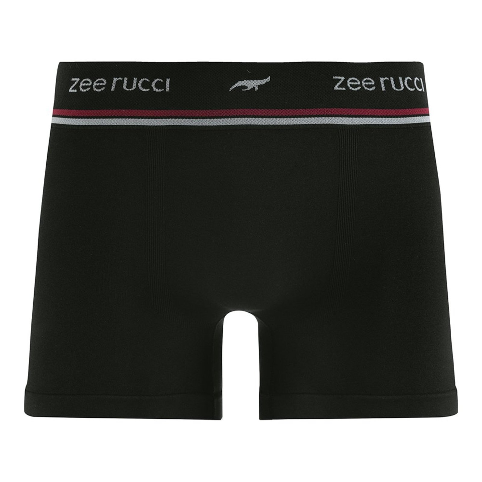 Cueca Boxer sem Costura Lisa Preto