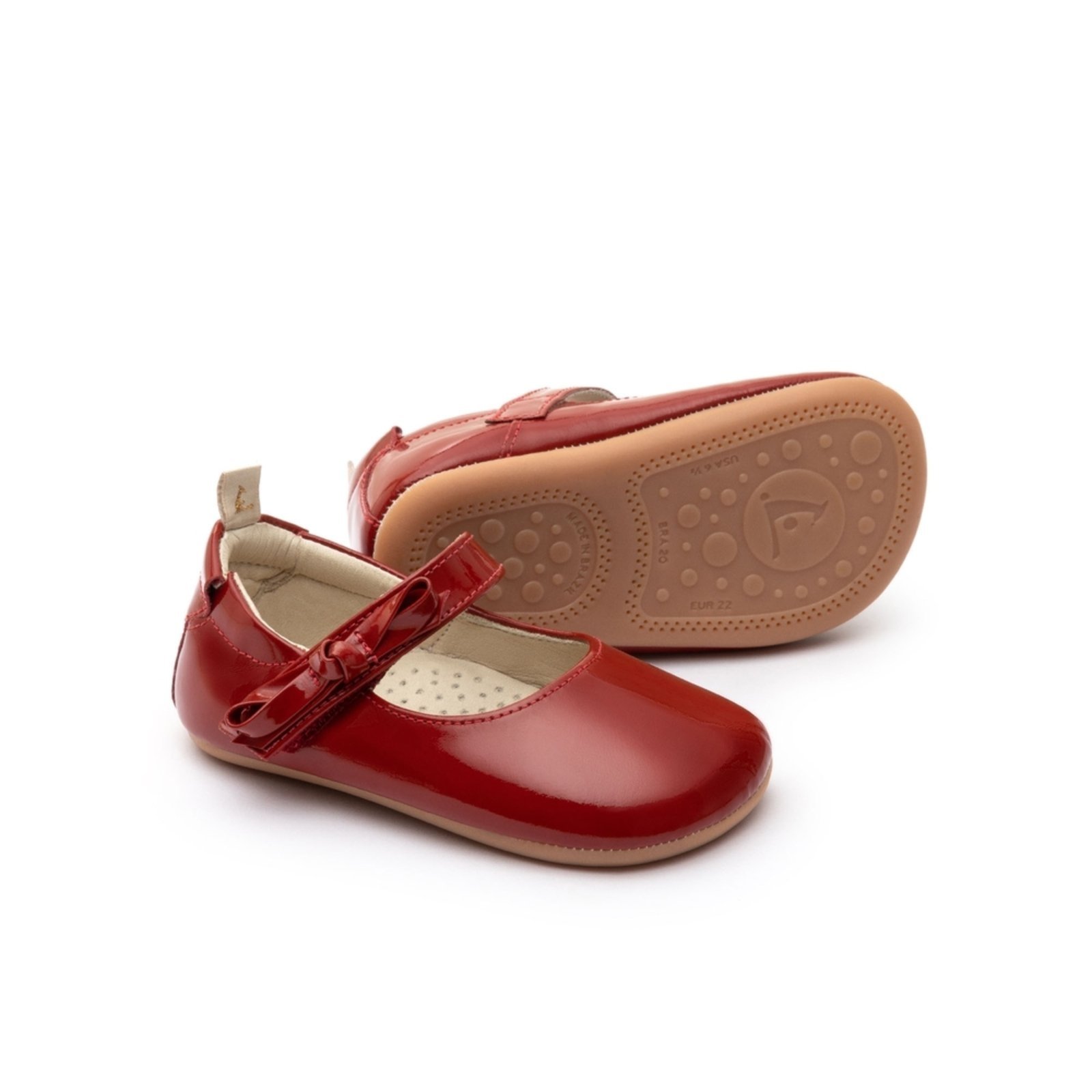 Infantil - Sapatilha Tip Toey Joey Dorothy Vermelho