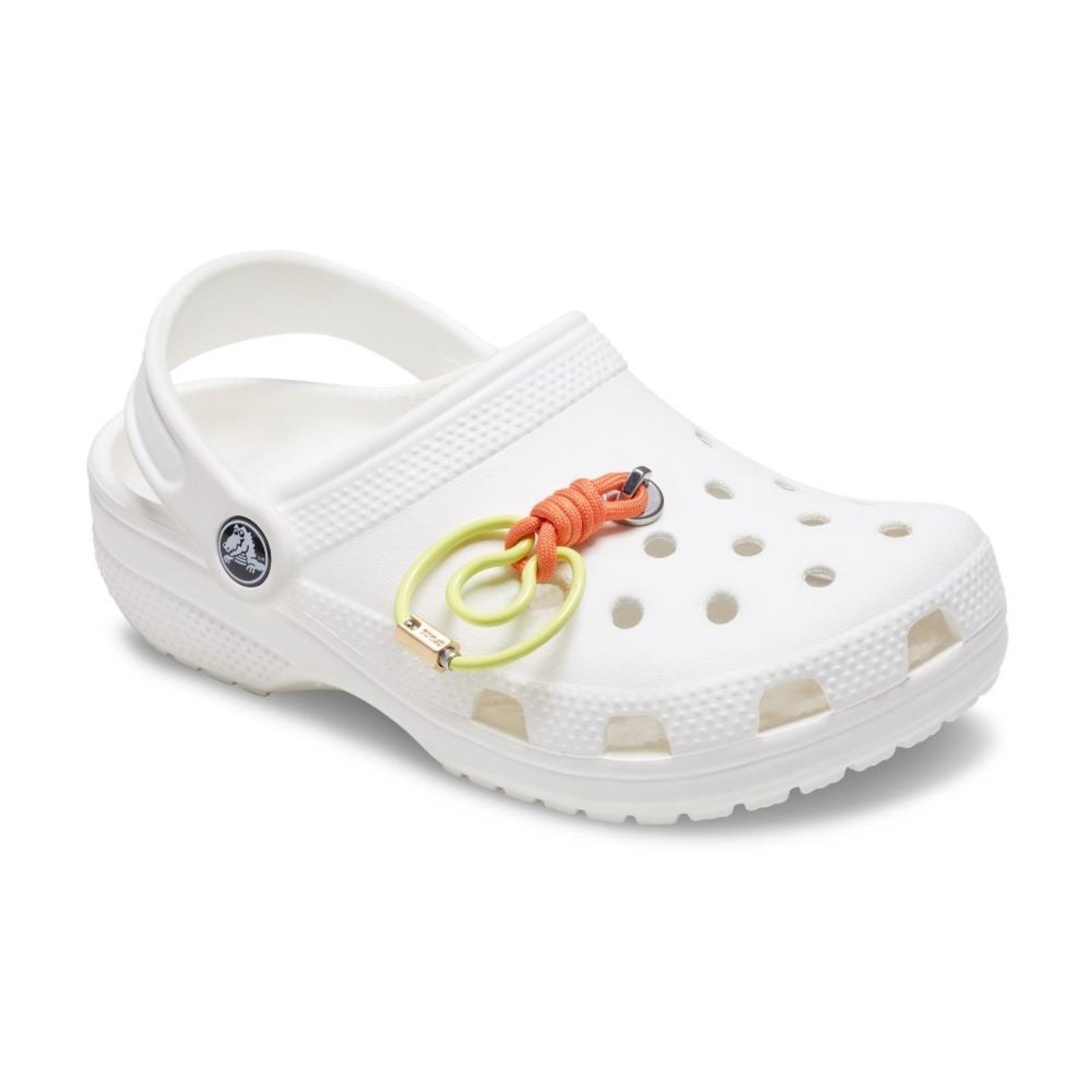 Vista 3 Infantil - Jibbitz™ Mosquetão Crocs branco