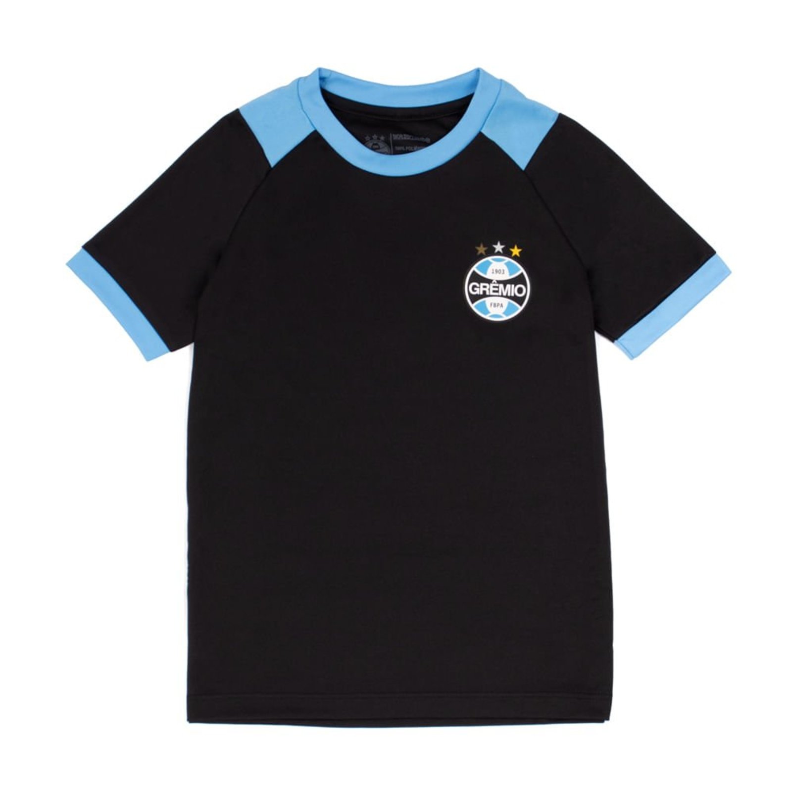 Infantil - Camiseta Betel Grêmio Geral Preto