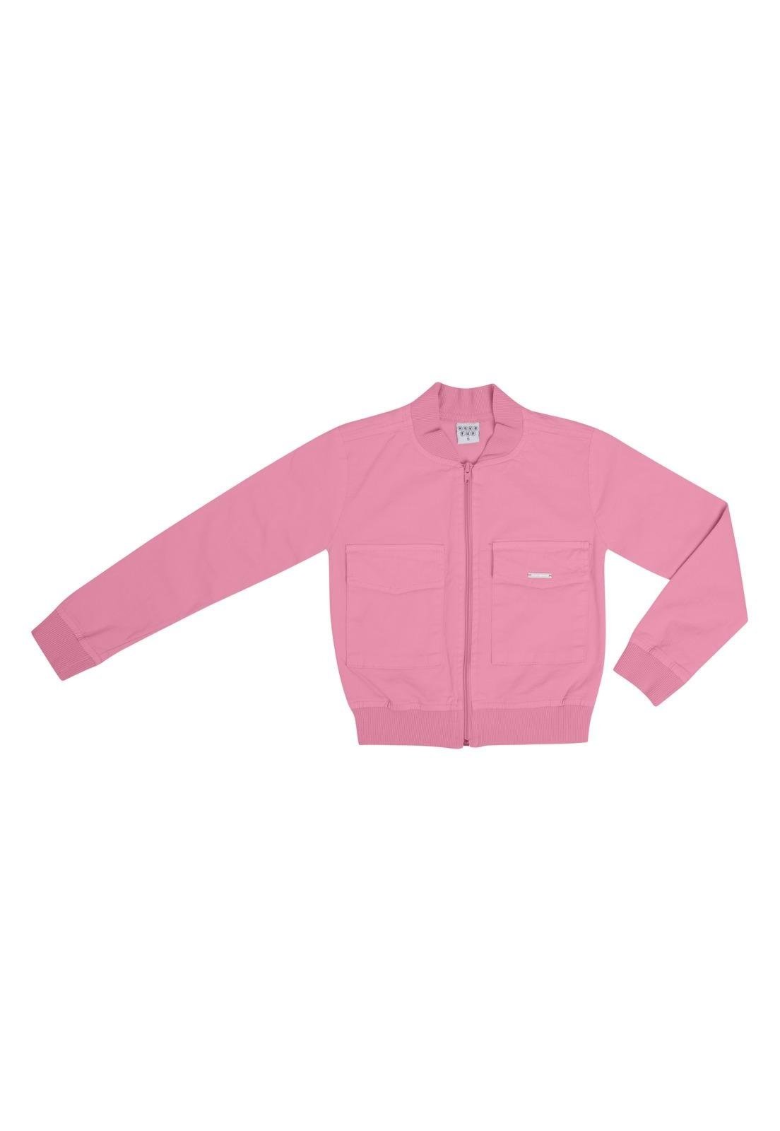 Infantil - Jaqueta Menina Rosa Have Fun 10 Rosa