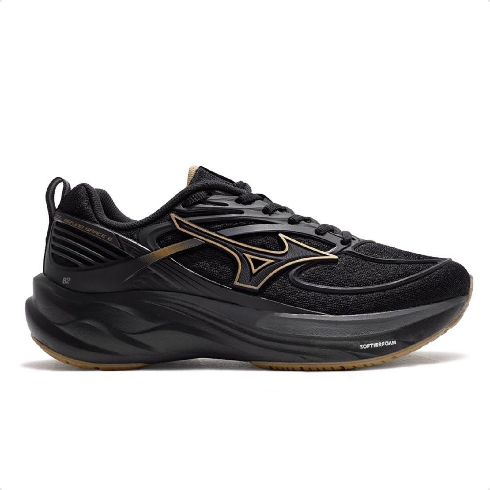 Infantil - Tênis Mizuno Space 6 Junior Preto