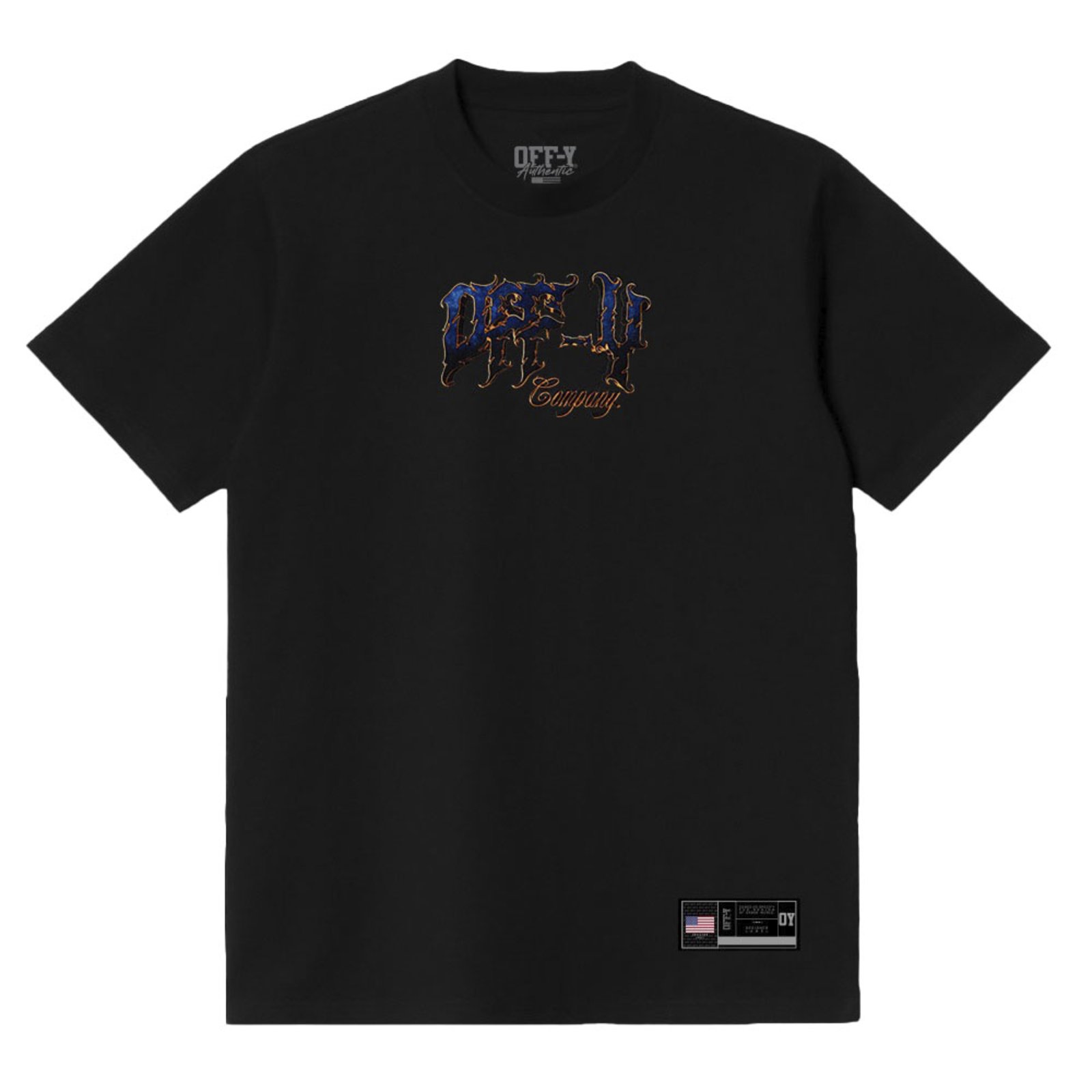 Camiseta Oversized Streetwear Comp. Preta Off-Y